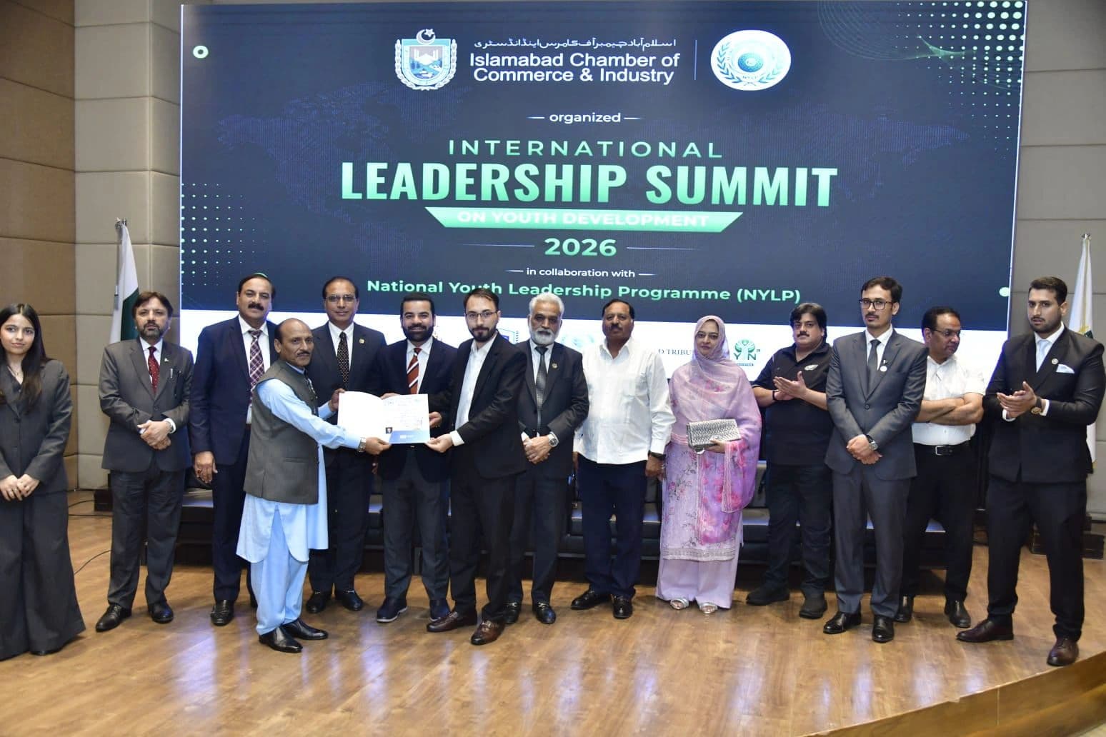 Delegates at the International Leadership Summit on Youth Development with NYLP